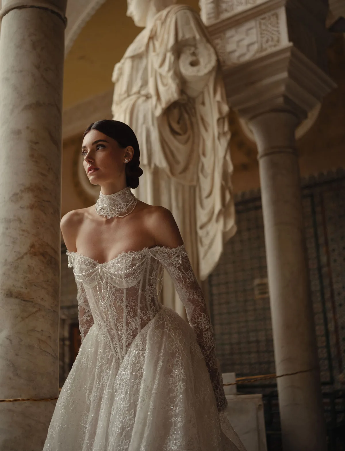 Abito da sposa di alta sartoria